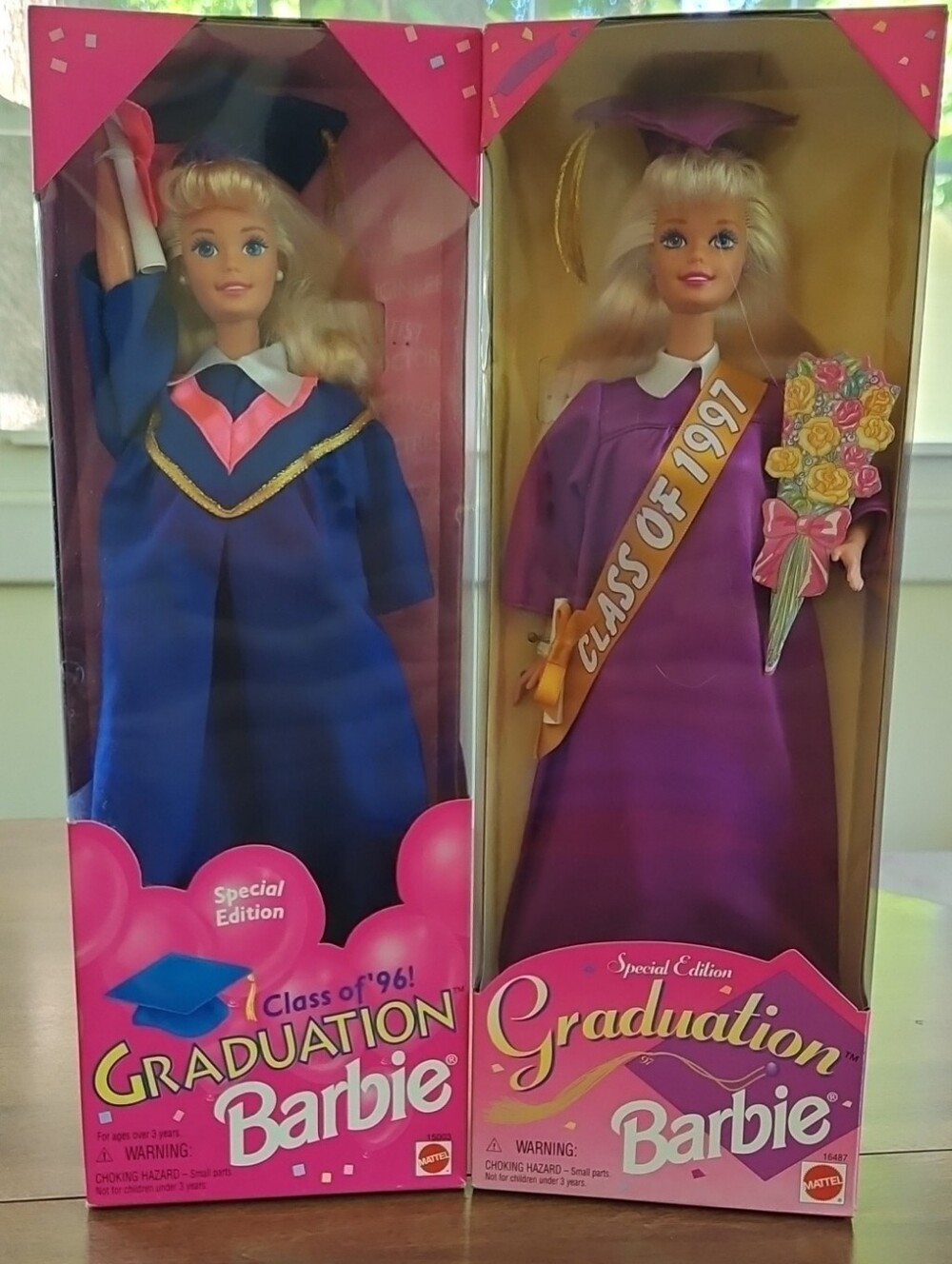 Two Barbie Graduation Dolls